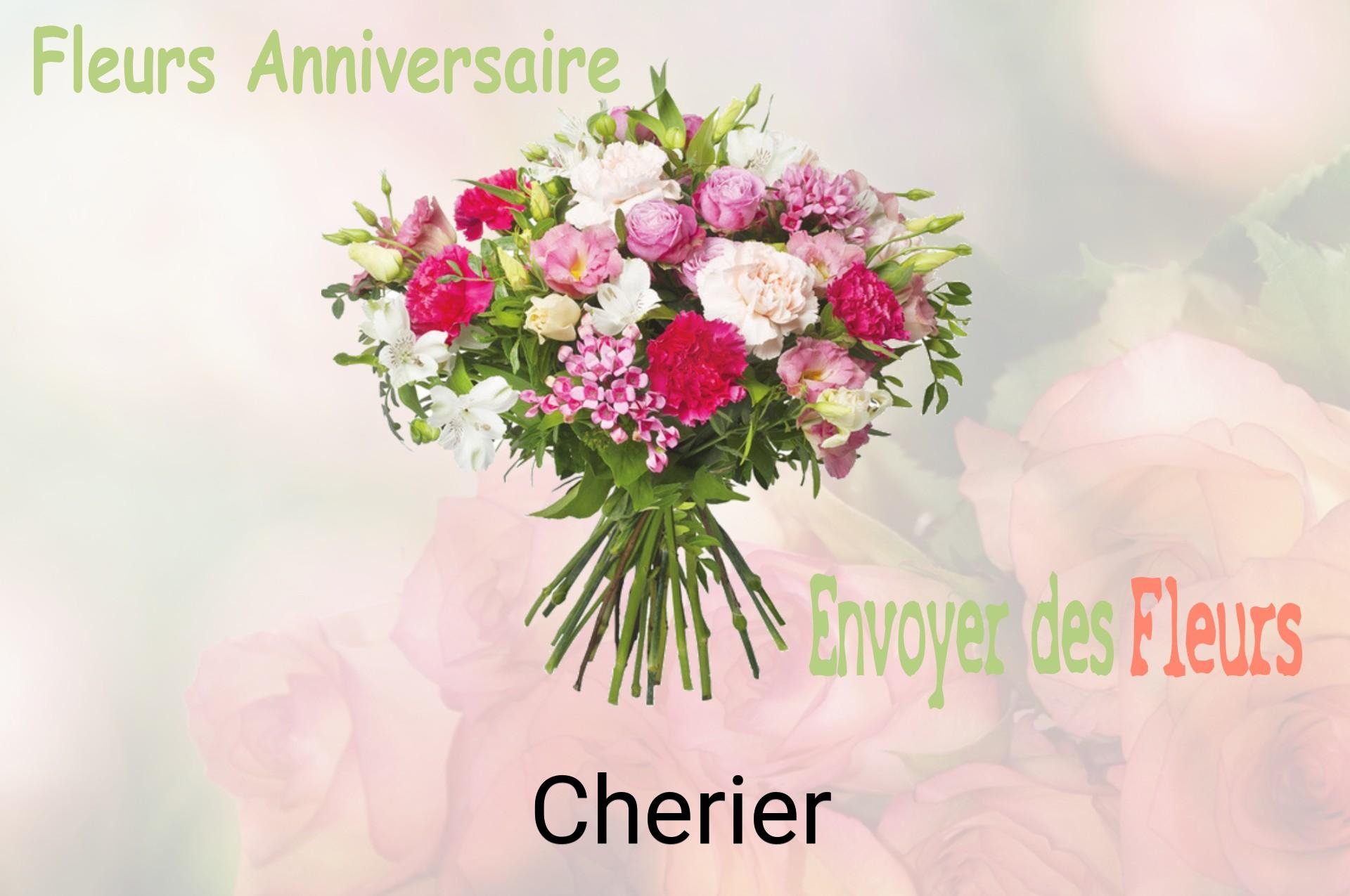 Bouquet de fleurs d’anniversaire livré à Cherier